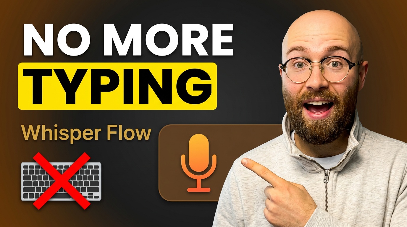 YouTube creator thumbnail showing a clear human expression and bold visual promise